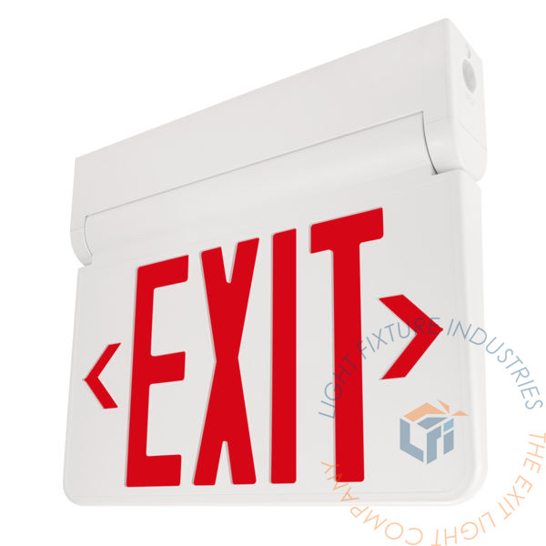 Exit Sign | Swinging Red LED Hinged Exit Sign [LEDSW-R]