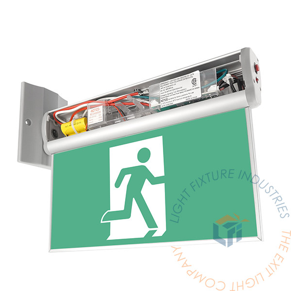 Exit Sign | CA Series Edge Lit 2 Hour Backup | Canada Approved [ELRT-CA]
