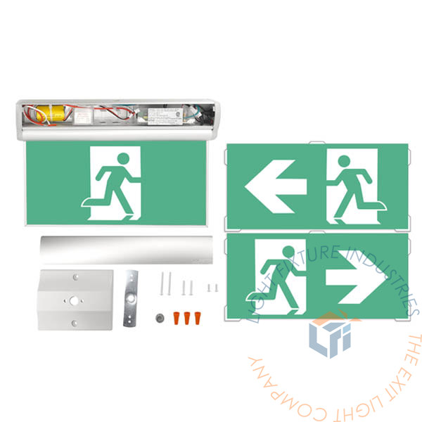 Exit Sign | CA Series Edge Lit 2 Hour Backup | Canada Approved [ELRT-CA]