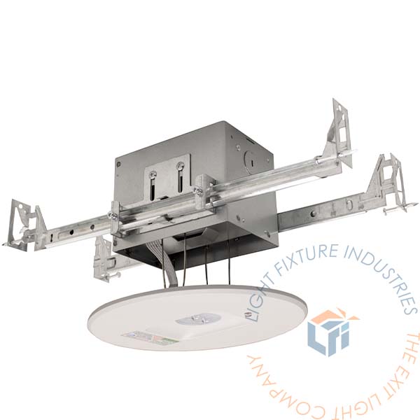 Emergency Light | Recessed Architectural Ceiling Mount | Super Bright Large Space Light Spread [EL-ARM]