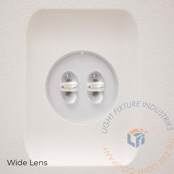 Emergency Light | Recessed Architectural Ceiling Mount | Super Bright Large Space Light Spread [EL-ARM]