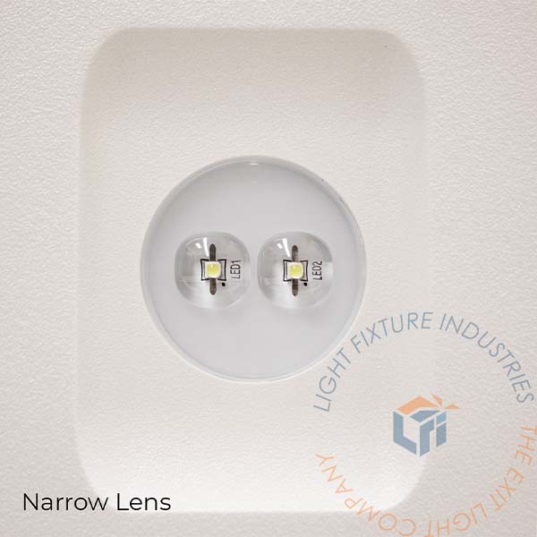Emergency Light | Recessed Architectural Ceiling Mount | Super Bright Large Space Light Spread [EL-ARM]