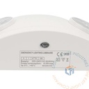 Emergency Light | EU Series Compact 3 Hour Backup| White Housing [EL-EU]
