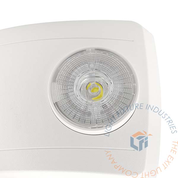 Emergency Light | EU Series Compact 3 Hour Backup| White Housing [EL-EU]