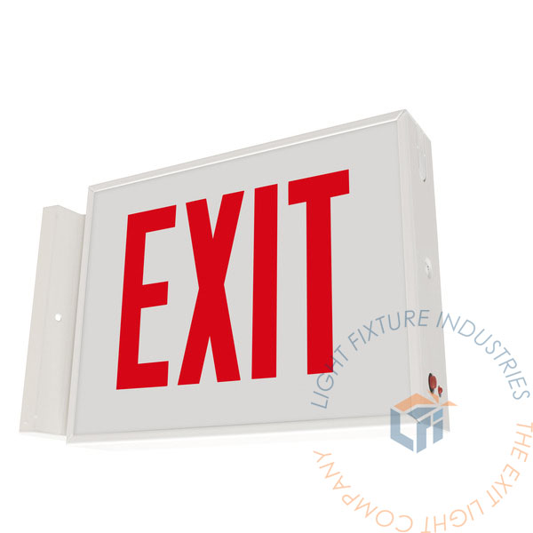 Exit Sign | Chicago Approved Red [CHEX-R]