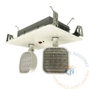 Emergency Light | Recessed 2 Head | White Housing [EL-R2HLED]