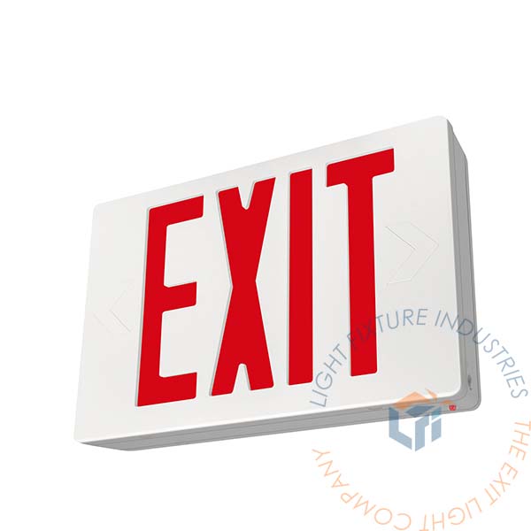 Exit Sign | Standard Red [LED-R]