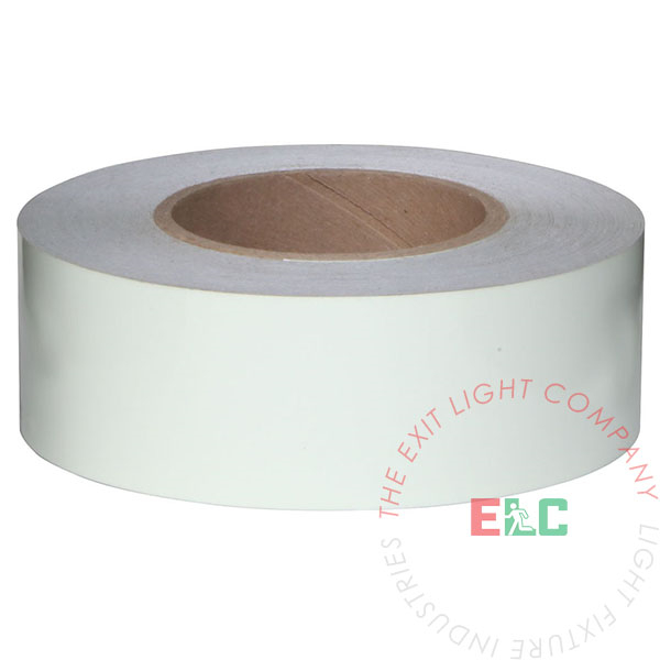 Marker | Photoluminescent | Safety Egress Tape | 1 Case (6 Rolls of 2" x 100') [PFST-2X100-C]