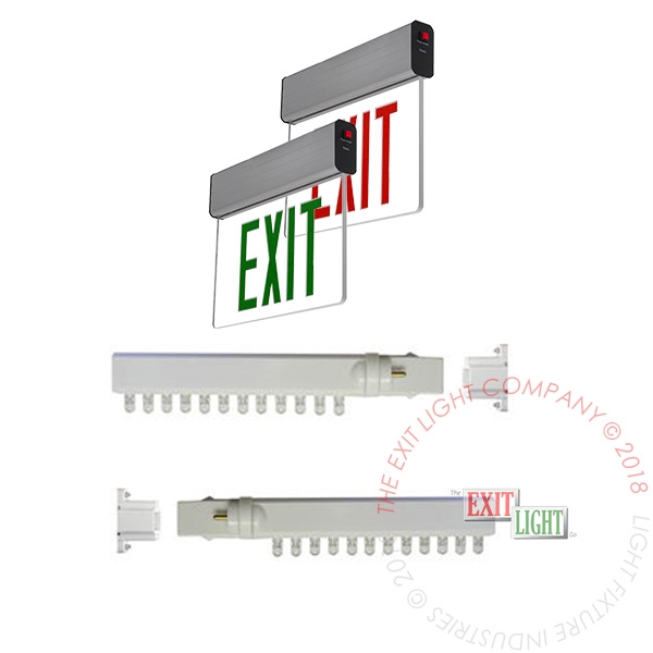 Accessory | White LED | Retrofit Kit for Edge Lit Exit Signs [RETRO-W-FL]