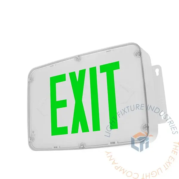 Exit Sign | Wet Location Rated NEMA 4X Green [WLEX4X-G]