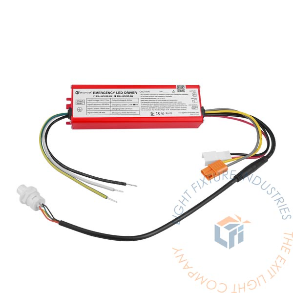 Accessory | Lighthouse Emergency LED Driver and Module | 6-8.4VDC 8W Output [EB-LHOUSE-8W]