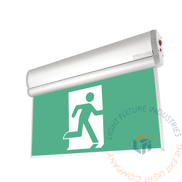 Exit Sign | CA Series Edge Lit 2 Hour Backup | Canada Approved [ELRT-CA]