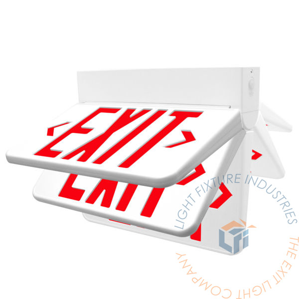 Exit Sign | Swinging Red LED Hinged Exit Sign [LEDSW-R]