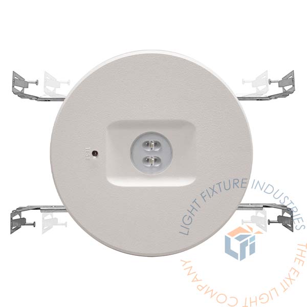 Emergency Light | Recessed Architectural Ceiling Mount | Super Bright Large Space Light Spread [EL-ARM]