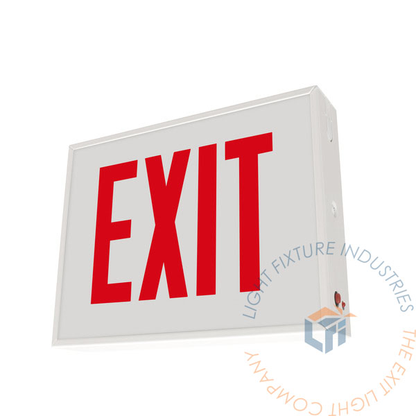 Exit Sign | Chicago Approved Red [CHEX-R]
