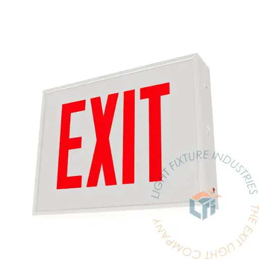 Exit Sign | Chicago Approved Red [CHEX-R]