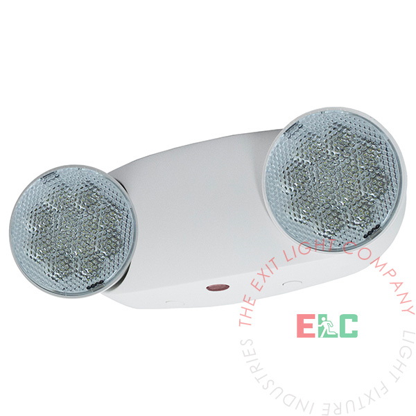 Ultra Bright LED Emergency Light | Oval High Output LED Lamps | White Housing EL-M2