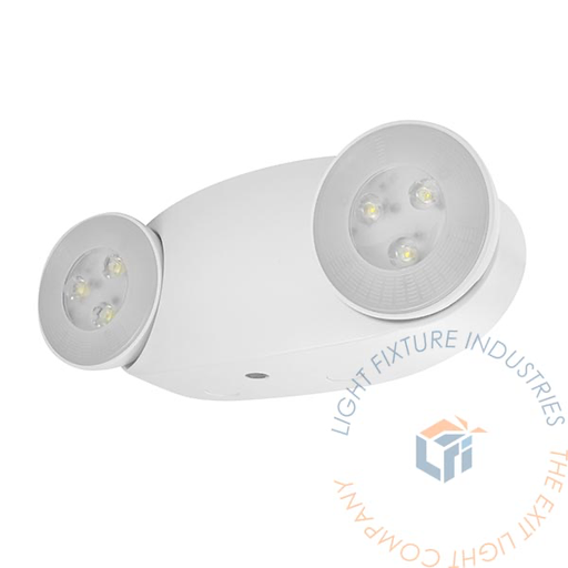[EL-M2-W-HO] Emergency Light | M2 Series Oval | White Housing | High Output [EL-M2-W-HO]