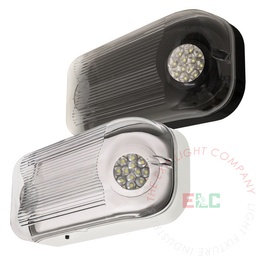 Compact Hardwired LED Emergency Light UL Certified LFI Lights ELCELMW Fire Safety Emergency Light 