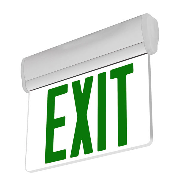 LED Exit Sign Emergency 90 Minute Battery Backup Wall Ceiling Mount UL Listed 