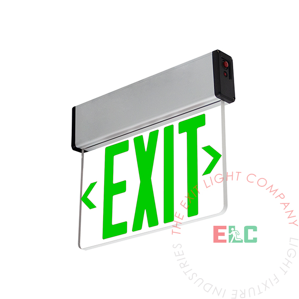 Exit | SM Series Edge Lit Green [ELSM-G] | Light Fixture