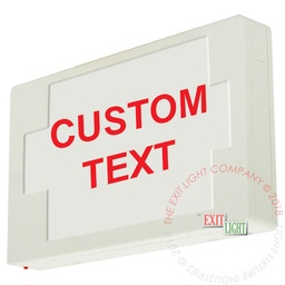 [EX-CU] Exit Sign | Custom Wording Thermoplastic [EX-CU]