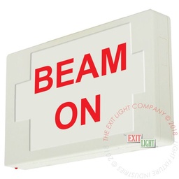 [EX-CU-BEAM-ON] Exit Sign | Custom Wording | BEAM ON [EX-CU-BEAM-ON]