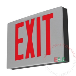 [NYCCA-R] Exit Sign | NYC Approved Cast Aluminum Red [NYCCA-R]
