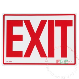 [PE] Exit Sign | Photoluminescent | Temporary [PE]