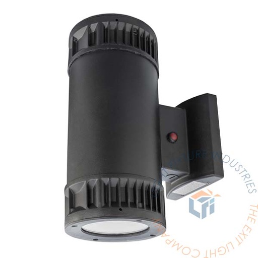 [ELF-CYN] Emergency Light | Cylinder Wall Pack | Dark Bronze Housing [ELF-CYN]