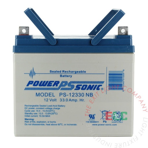 [B12V33A] Battery | 12V 33Ah Sealed Lead Acid [B12V33A]